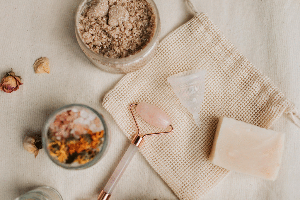 Vaadi Herbals Lemongrass Scrub Herbal Soap